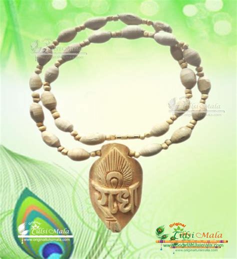 Original Tulsi Mala Shri Radha Naam Original Tulsi Locket Mala