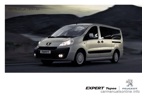 Peugeot Expert Tepee 2011 Instrukcja Obsługi in Polish 268 Pages