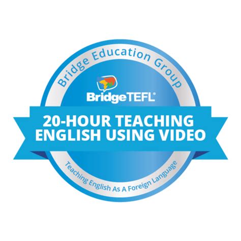 20 Hour Micro Credential In Teaching English Using Video Credly