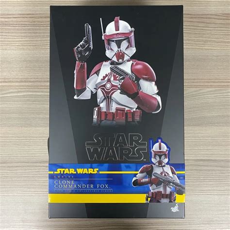 CLONE COMMANDER FOX Hot Toys Tms103 1 6 1 6 Sexto Star Wars Clone Wars Trooper EUR 209 09