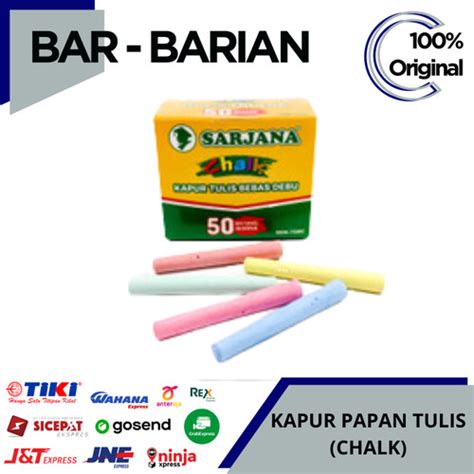 Jual Kapur Papan Tulis Chalk Kapur Warna Kapur Sarjana Berwarna