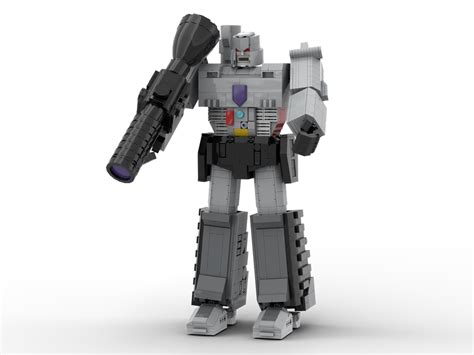 Lego Moc Megatron G1 Decepticon Transformers By Silentscream Rebrickable Build With Lego