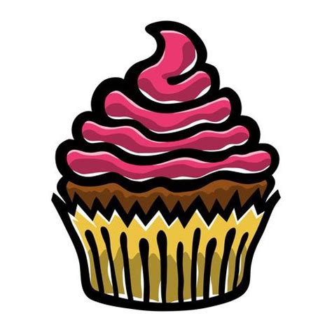 Cupcake Vector Icon Vector Art At Vecteezy