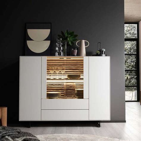 Keitel Gloss GmbH On Instagram Highboard Im Lamellen Look Aus