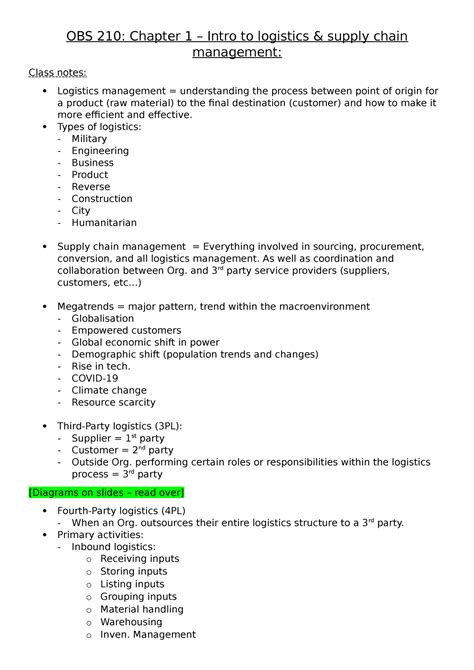 OBS 210 Class Slides Notes Auto Recovered OBS 210 Chapter 1