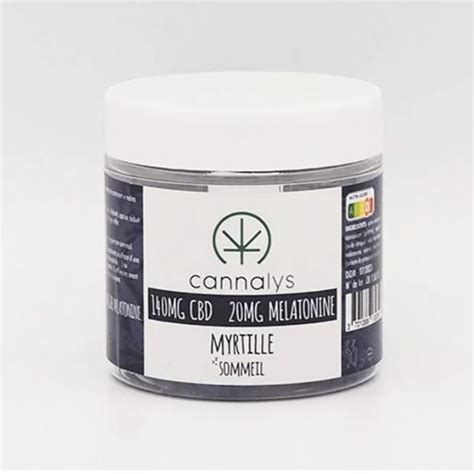 Bonbon Cbd Sommeil Cannalys Le Grenier à Cbd