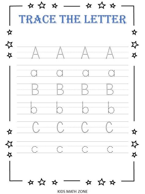 Interactive Alphabet & Numbers Worksheets for Kids | Educational Printables