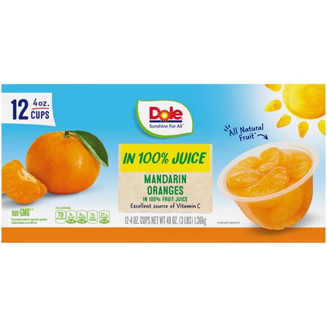 Mandarin Orange Cup Nutrition Facts Besto Blog