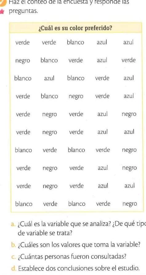 Cu L Es Su Color Preferido Necesito Ayuda Es Para El De Mayo Del