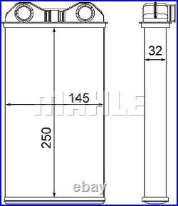 MAHLE AH 14 000S Heat Exchanger Interior Heating For OPEL RENAULT