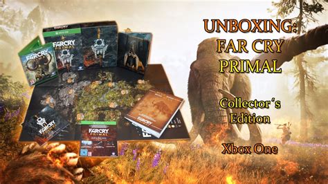 Unboxing Far Cry Primal Collectors Edition Xbox One Youtube