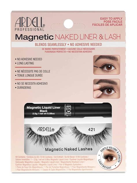 Ardell Magnetic Liner Kit Naked Lash Magnetische Wimpern Aus