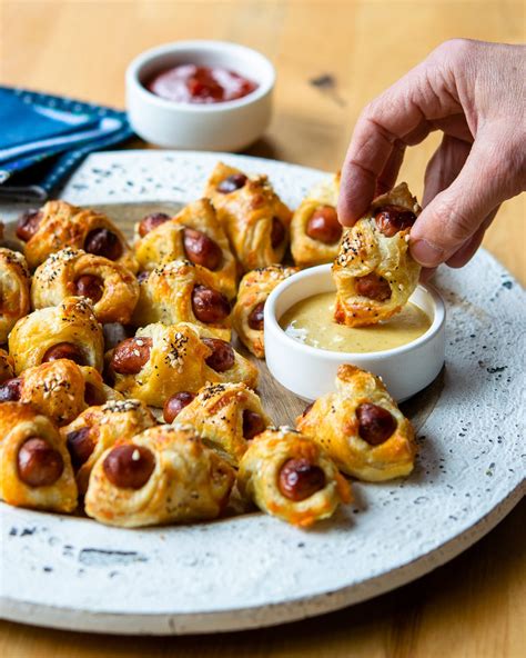 Cheesy Pigs In A Blanket Blue Jean Chef Meredith Laurence