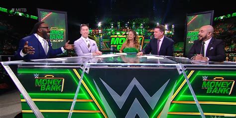 Watch The Wwe Money In The Bank Kickoff Pre Show For Tonight