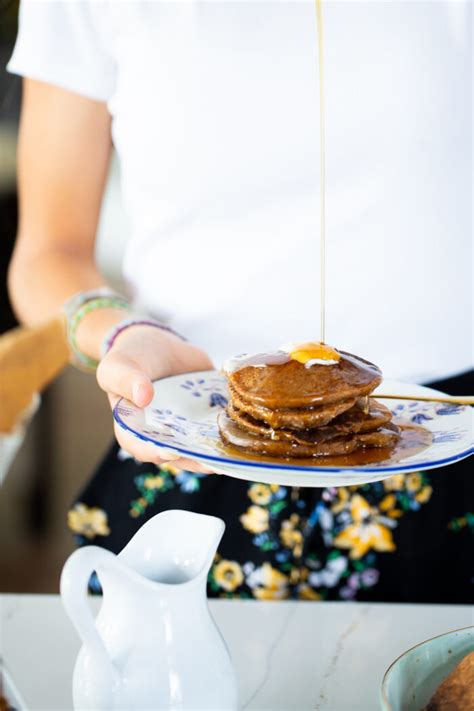 Desayuno Saludable Receta R Pida De Hotcakes De Avena En Licuadora