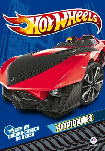 Hot Wheels Atividades Um Quebra Cabe A No Verso De Ciranda Cultural Livro De Atividades