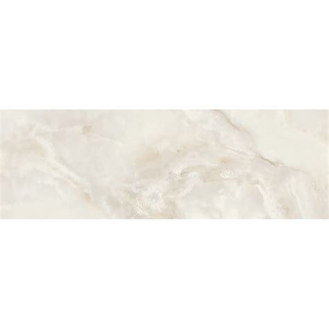 Carrara Onyx Grey Polished Subway Marble Look Porcelain Tile 412