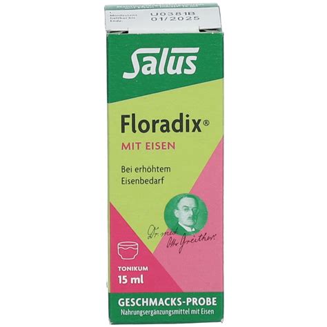 Salus Kr Uterblut Floradix Mit Eisen Ml Shop Apotheke At