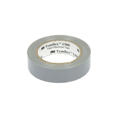 Изолента ПВХ 3М Temflex 1300 серая, рулон 19 мм x 20 м 7100080347 ...