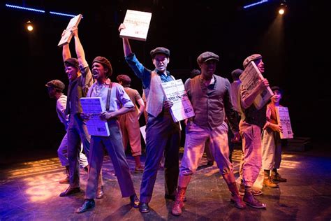 Theatre Review ‘newsies At Tobys Dinner Theatre Maryland Theatre Guide