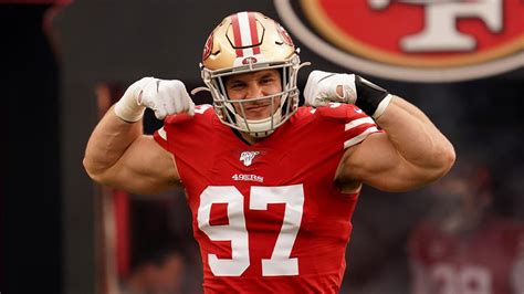 Nfl 2023 News Nick Bosa Signs San Francisco 49ers Contract Value