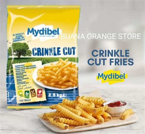 Mydibel Crinkle Cut Kg Lazada Indonesia