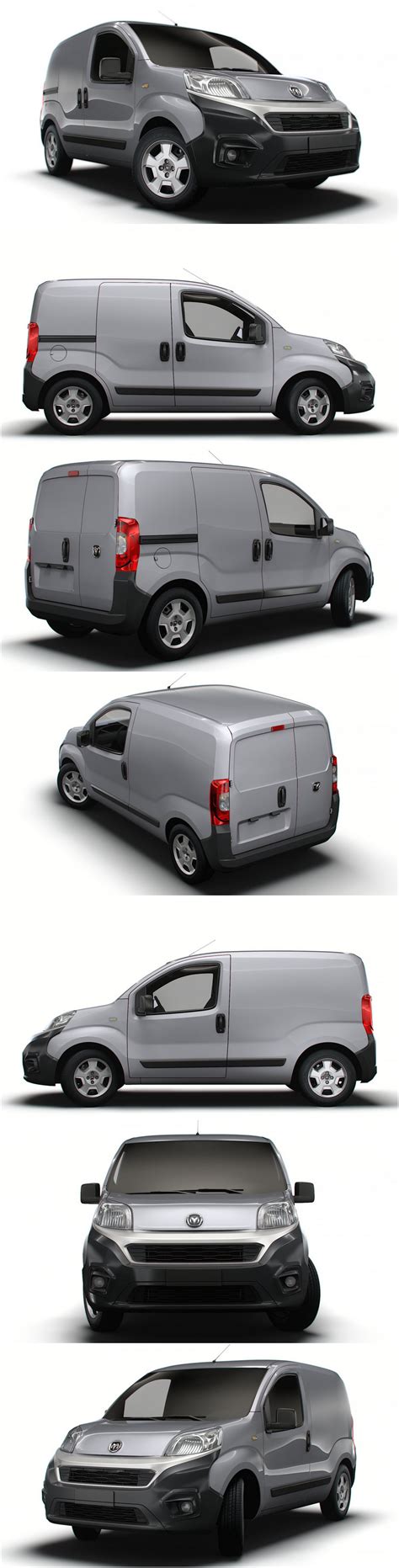 Desire FX 3d models | RAM V700 City Van 2023 – 3D Model