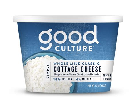 Good Culture Whole Milk Cottage Cheese 16 Oz La Comprita