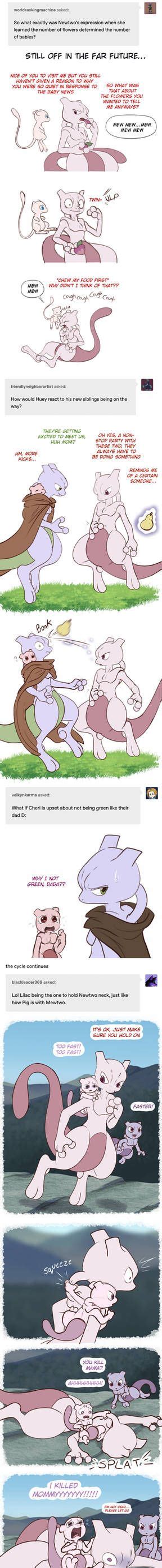 More Future Baby Shenanigans By Tc On Deviantart Mew And Mewtwo