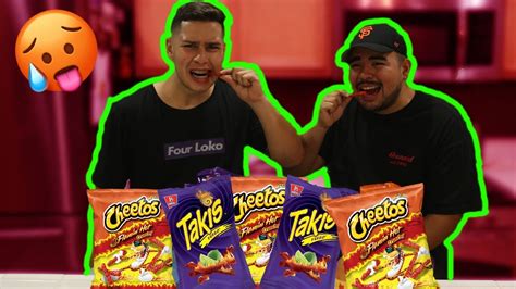 Takis vs hot cheetos - forlessfity