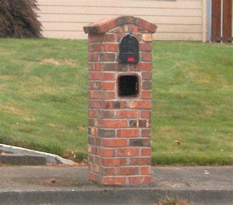 How Much Does A Brick Mailbox Cost Brick Mailbox Mailbox Mailbox