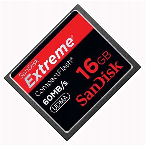 AYON KARTA PAMIĘCI COMPACT FLASH SANDISK EXTREME 16GB 60MB S Sklep