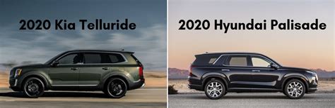 2020 Kia Telluride Vs 2020 Hyundai Palisade