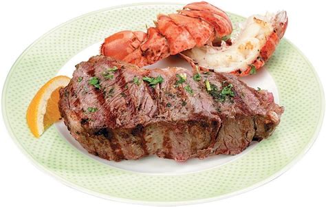 Steak and Lobster - Prepared Food Photos, Inc.