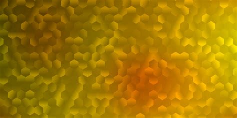 Light yellow vector pattern with hexagons. 13831359 Vector Art at Vecteezy