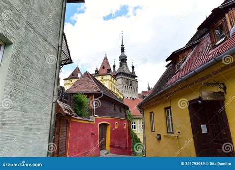 The Clock Tower at Sighisoara 155 Editorial Stock Image - Image of 1575 ...