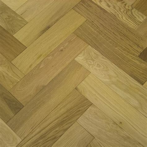 Furlong Flooring Herringbone Oak Rustic Brushed Uv Oiled Wood