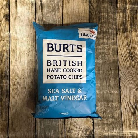 Burts Potato Chips Sea Salt Malt Vinegar G Heddens Of Woodtown