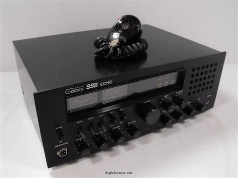 Galaxy Ssb Echo Deluxe Base Station Cb Transceiver Rigreference