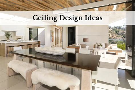 Beyond White and Flat: 7 Stunning Ceiling Design Ideas - Design to Build