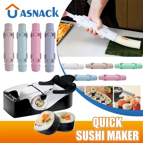 Sushi Bazooka Tool Roll Maker | Machine Making Sushi Bazooka - Sushi ...