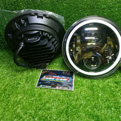 Jual Headlamp Lampu Depan Led 7 Inch Jimny Rubicon Hardtop 12 Volt Di