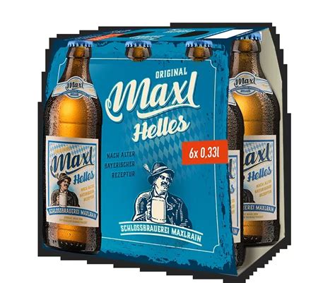 Helles Bier Maxl Helles Schlossbrauerei Maxlrain