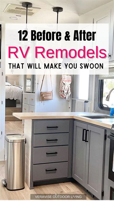 Before And After Rv Remodels That Will Make You Swoon Rv Interior