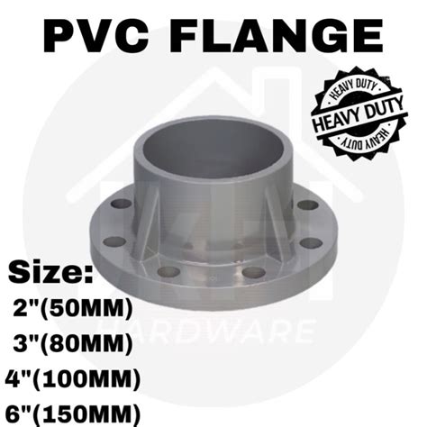 Pvc Flange 112 2 3 4 6 8 Pvc Flange Shopee Malaysia