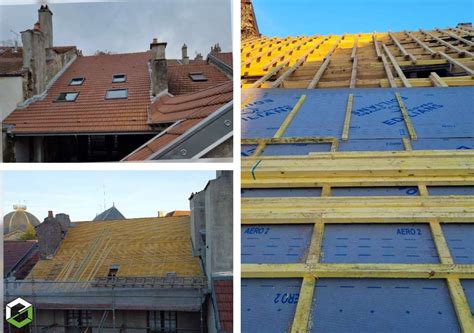 Réfection complète de toit et pose de fenêtre de toit VELUX Langres