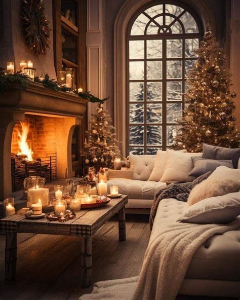 Cozy Christmas Living Room Decor