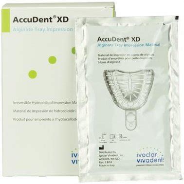 Accudent Xd Tray Pack University Of Buffalo School Of Dental