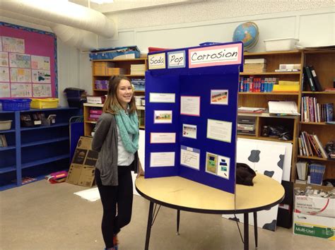 Science fair projects! Terrific job everyone. I am very impressed ...