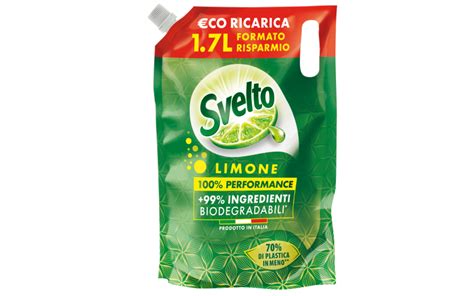 Svelto Detersivo Piatti Limone Ecoricarica Ml